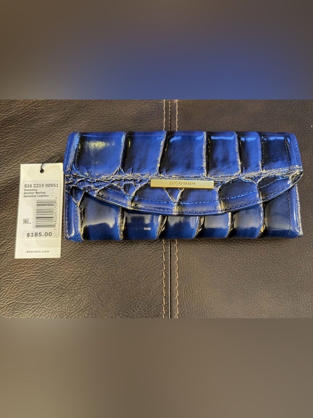 BRAHMIN VERONICA WALLET IN ANCHOR NERINA